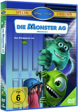 Monster AG, Die (DVD) Min: 88/DD5.1/WS - Disney BGA0157204 - (DVD Video / Zeichentr.)