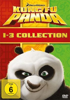 Kung Fu Panda 1-3 Collection (DVD) 3Disc Dreamworks - Universa