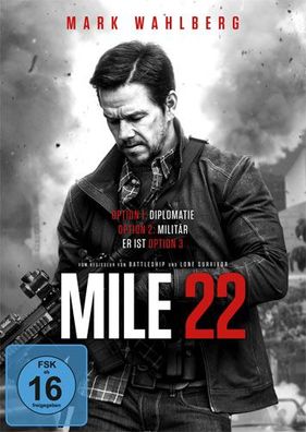 Mile 22 (DVD) Min: 91/DD5.1/WS - Leonine - (DVD Video / Action)