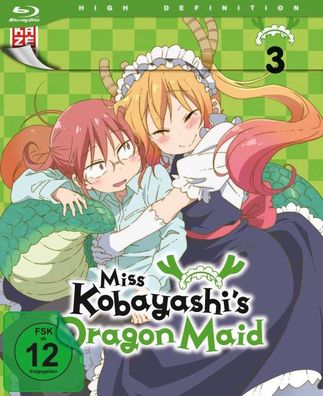 Miss Kobayashis Dragon Maid #3 (BR)Min: / / - AV-Vision - (Blu-ray Video / Anime)