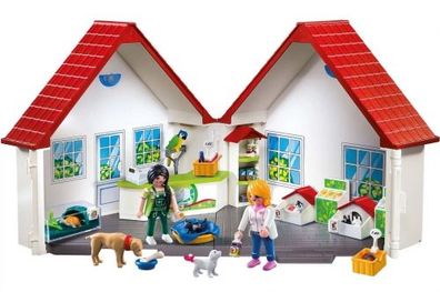 Playmobil 71396 - City Life Take Along Animal Clinic