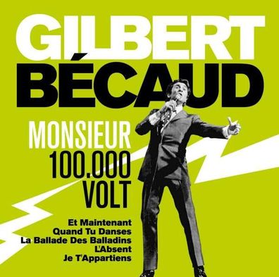 Gilbert Bécaud: Monsieur 100.000 Volts - zyx - (CD / Titel: H-P)