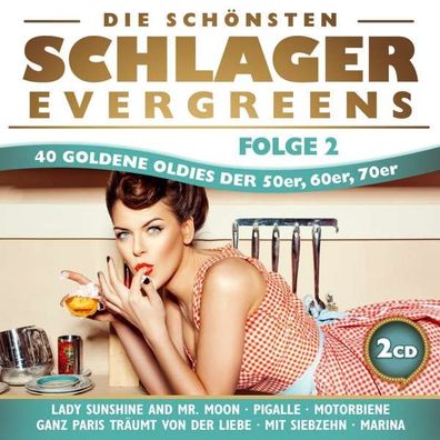 Die schönsten Schlager Evergreens Folge 2 - - (CD / Titel: A-G)