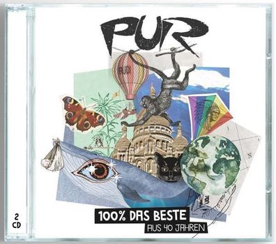 Pur: 100% das Beste aus 40 Jahren - Music Pur - (CD / Titel: # 0-9)