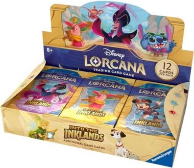 Ravensburger - Disney Lorcana The Inklands Display 24 Pcs