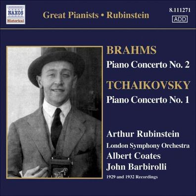 Johannes Brahms (1833-1897): Klavierkonzert Nr.2 - Naxos - (CD / Titel: H-Z)