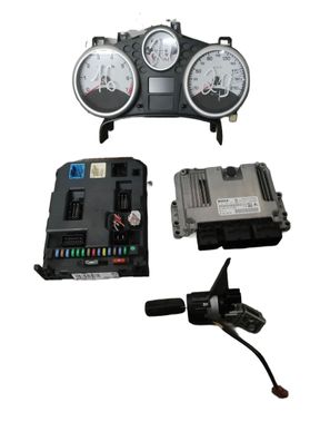 Peugeot 207 Motorsteuergerät Set 9666235880 0261201863