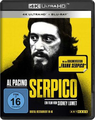 Serpico (Ultra HD Blu-ray & Blu-ray) - Studiocanal - (Ultra HD Blu-ray / Thriller)