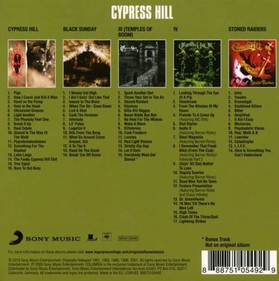 Cypress Hill: Original Album Classics (Explicit) - Columbia - (CD / Titel: A-G)