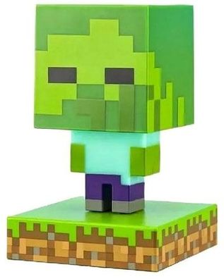 Minecraft 3D Icon Lampe Zombie