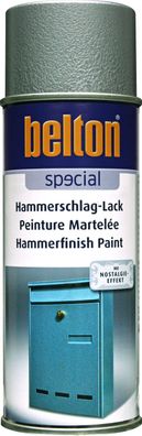 belton Hammerschlag-Lack, silber - 400ml