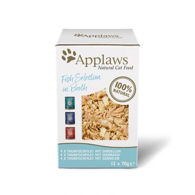 Applaws Cat MP Fisch Selection 12x70g