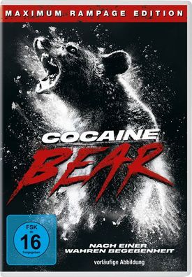 Cocaine Bear (DVD) Min: 92/DD5.1/WS - Universal Picture - (DVD Video / Horror)