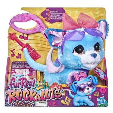 Hasbro - FurReal Rockalots Musical Interactive Walking Puppy