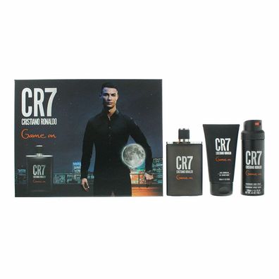 Cristiano Ronaldo Cr7 3Teile EDT. 100ml Duschgel 150ml Spray 150ml