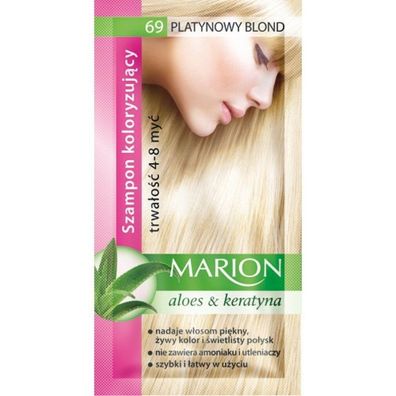 Marion Färbeshampoo 4-8 Wäschen Nr. 69 platinblond