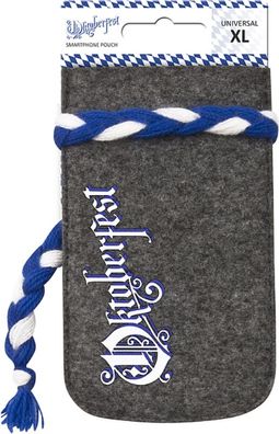 Cellux Oktoberfest Filz HandyTasche XL für iPhone 6 6S 7 8 Samsung Galaxy S7 S6