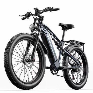 Shengmilo MX05 Elektrofahrrad 26 Zoll, 1000 W Bafang-Motor, 48V 17.5Ah Samsung-Akku