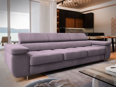 Schlafsofa MOSINE Couch mit Schlaffunktion Sofa mit Bettkasten Bettfunktion