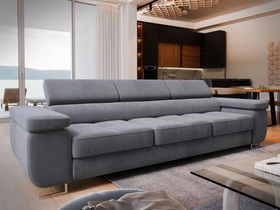 Schlafsofa MOSINE Couch mit Schlaffunktion Sofa mit Bettkasten Bettfunktion