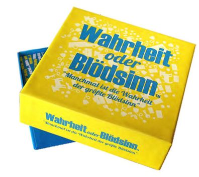 Wahrheit oder Blödsinn