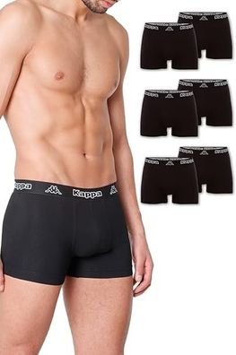 Kappa Boxershorts 6er Pack I Retro Pants für Männer aus Baumwolle I Vorteilspack I