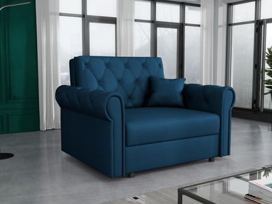 Sofa Viva Roma I mit Bettkasten Schlafsofa Modern Polstercouch Ausklappbar