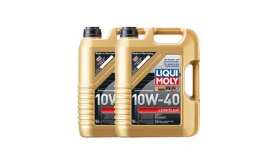 LIQUI MOLY 1310 Leichtlauf 10W-40 2x5 Liter