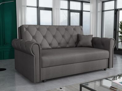 Sofa Viva Roma III mit Bettkasten Schlafsofa Modern Polstercouch Ausklappbar