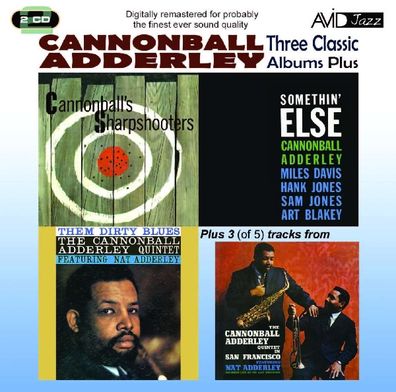 Cannonball Adderley (1928-1975): Three Classic Albums Plus - - (CD / T)