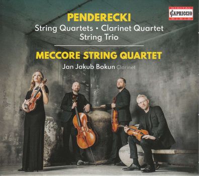 Krzysztof Penderecki (1933-2020): Streichquartette Nr.1-4 - - (CD / S)