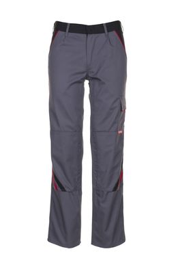 Arbeitshose Bundhose Highline schiefer/schwarz/rot Größe 30