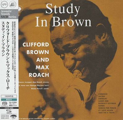 Clifford Brown (1930-1956): Study In Brown (SACD-SHM) (Digisleeve) - - (Jazz / SAN)