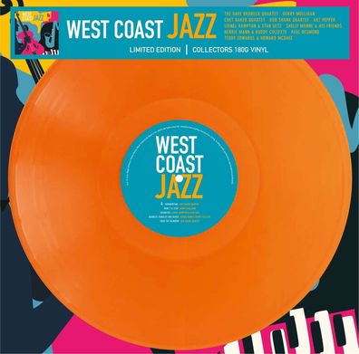 West Coast Jazz (180g) (Limited Numbered Edition) (Orange Vinyl) - - (LP / W)