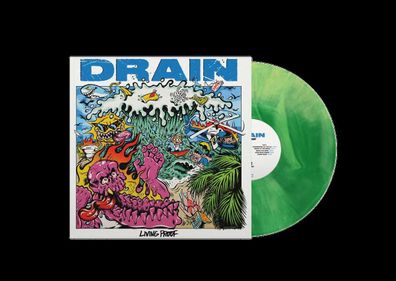 Drain: Living Proof (Limited Edition) (Green/Yellow Vinyl) (US Edit.) - - (LP / L)