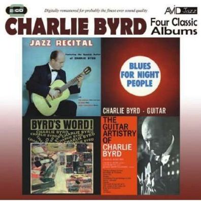 Charlie Byrd (1925-1999): Four Classic Albums - - (CD / F)