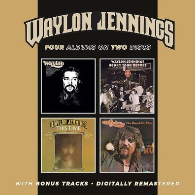 Waylon Jennings: Four Albums On Two Discs - - (CD / F)