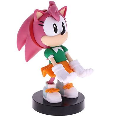 Sonic The Hedgehog Cable Guys Lade-Halter Amy Rose 20 cm