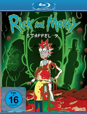 Rick & Morty - Staffel 7 (BR) Season 7 - WARNER HOME - (Blu-ray Video / Zeichentr.)