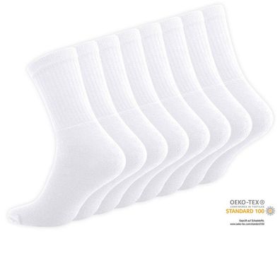 8 Paar Tennissocken Sport- und Freizeitsocken