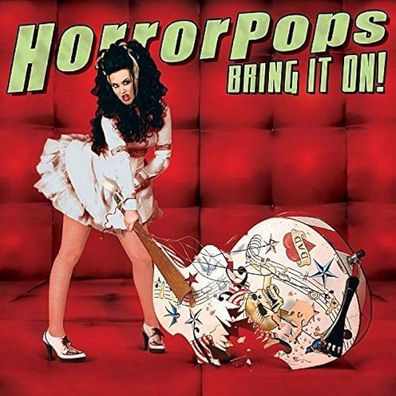 Horrorpops: Bring It On! (Limited 375 Exclusive Edition) (White Vinyl)