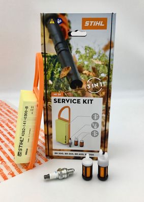 STIHL Service Kit 39 BR 500, BR 550, BR 600, BR 700 42820074100 Filter, ündkerze