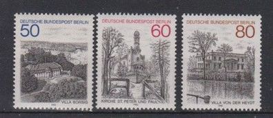 Berlin 1982 postfrisch MiNr. 685-687 Berlin-Ansichten