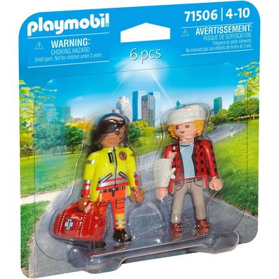 71506 DuoPack Sanitäterin mit Patient - Playmobil 71506 - (Spi