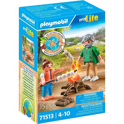 71513 City Life Lagerfeuer mit Marshmallows - Playmobil 71513