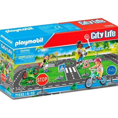 71332 City Life Fahrradparcours - Playmobil 71332 - (Spielzeug