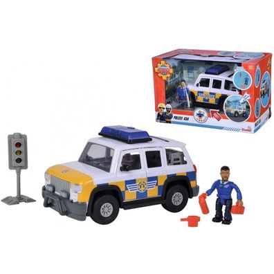 Feuerwehrmann Sam Polizeiauto 4x4 mit Figur