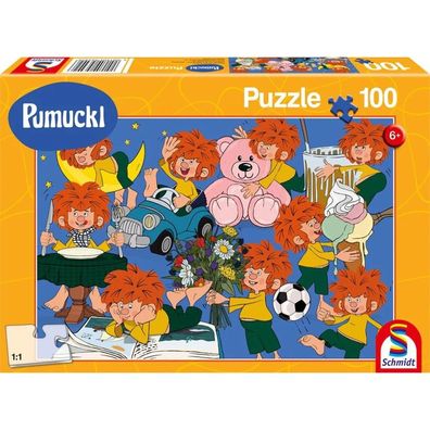 Pumuckl: Spaß mit Pumuckl (100 Teile) - Schmidt Spiele 56492 - (Spielwaren / Puzzle)