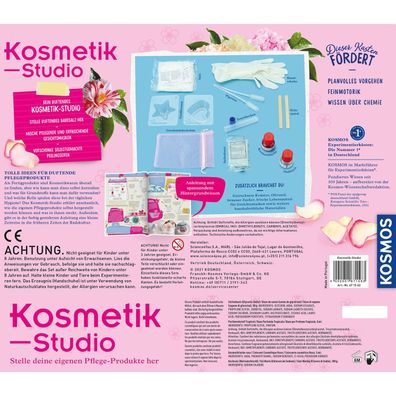 Kosmetik-Studio - Kosmos 671563 - (Spielzeug / Experimentier- & Zauberkasten)