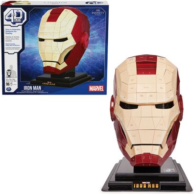 4D Build - Marvel Iron Man-Helm - Spinmaster 6069819 - (Spielw